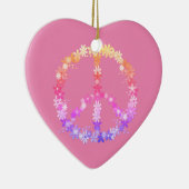 平和サイン セラミックオーナメント (右)