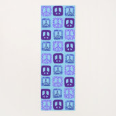 平和サイン ヨガマット (裏面)