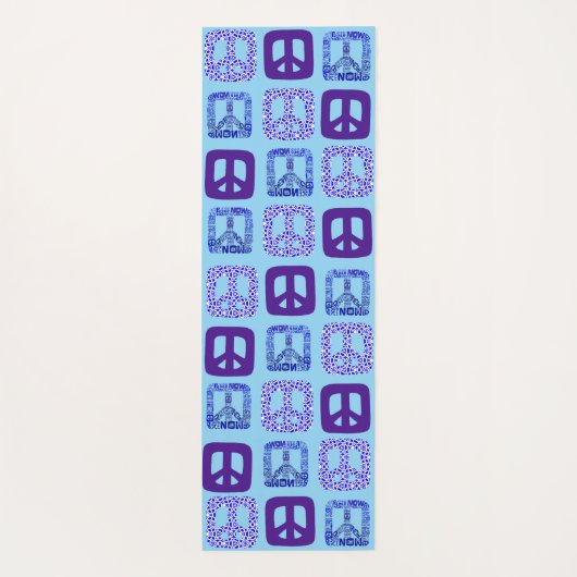 平和サイン ヨガマット (裏面)