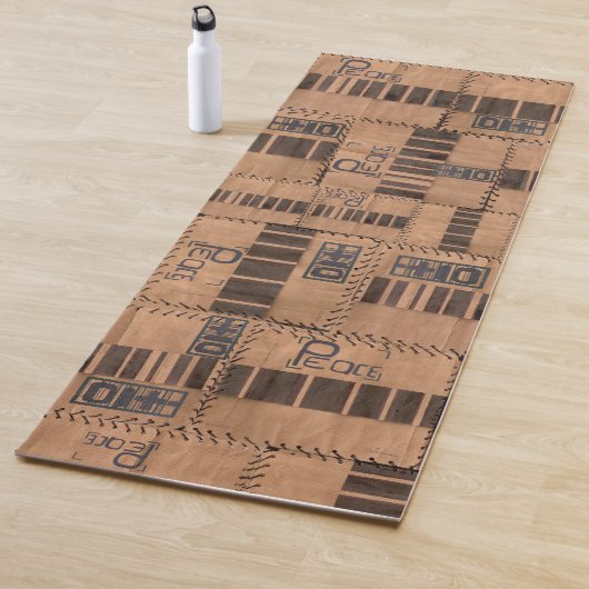 平和サイン ヨガマット (インサイチュ)