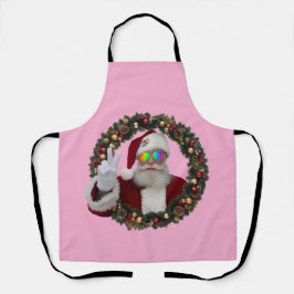 平和サンタクリスマスエプロン エプロン