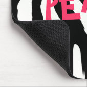 平和シマウマ マウスパッド (コーナー)