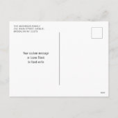 平和シンプルを願う2021年新年 シーズンポストカード (裏面)