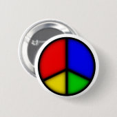 平和シンプル 缶バッジ (正面&裏面)