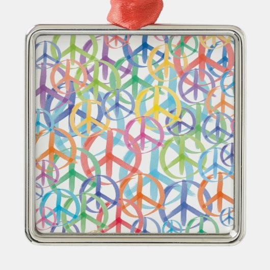 平和シンボルアート メタルオーナメント (正面)