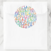 平和シンボルアート ラウンドシール (バッグ)