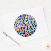 平和シンボルアート ラウンドシール (封筒)