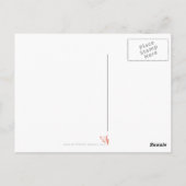 平和シンボルヒッピー愛アンチ – 戦争のサイン泥瓦礫 ポストカード (裏面)