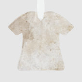 平和シンボルヒッピー愛1960sのサインマッド汚れ オーナメント (裏面)