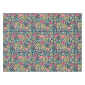 平和シンボルヒップスター平和主義サインデザイン テーブルクロス (正面(横))