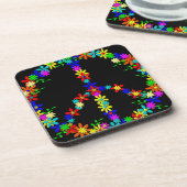 平和シンボル花の力 コースター (左側)