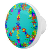 平和シンボル花の力 セラミックノブ (右)