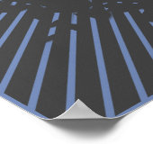 平和シンボル花の力 ポスター (角)