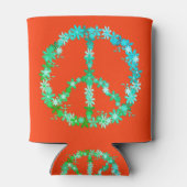 平和シンボル花の力 缶クーラー (裏面)