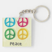 平和シンボル キーホルダー (裏面)