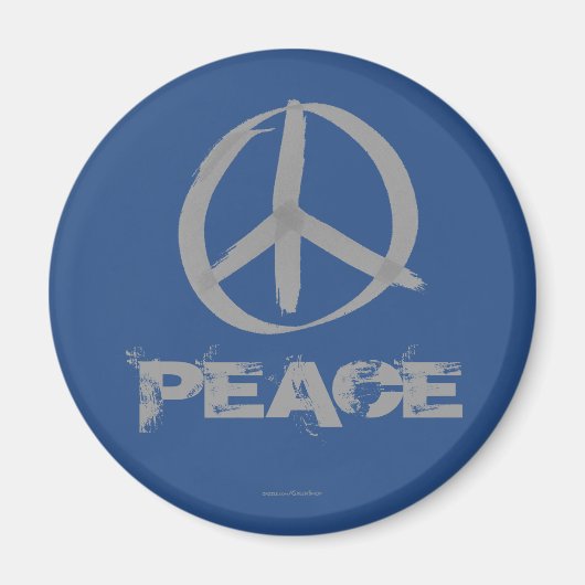 平和シンボル マグネット (正面)