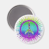 平和シンボル マグネット (正面/裏面)