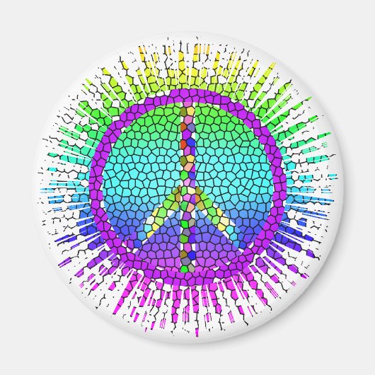 平和シンボル マグネット (正面)