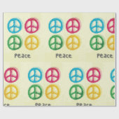平和シンボル ラッピングペーパー (フラット)