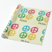 平和シンボル ラッピングペーパー (アンロールド)