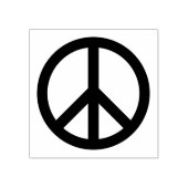 平和シンボル ラバースタンプ (インプリント)