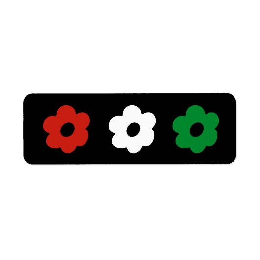 平和シールを支持する ラベル (正面)