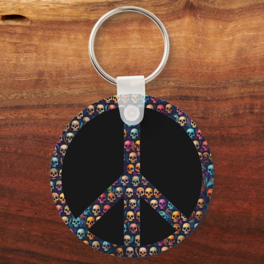 平和スカル キーホルダー (裏面)