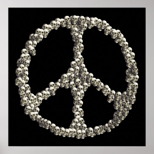 平和スカル ポスター (正面)