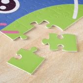 平和ストップ集団暴力握手 ジグソーパズル (側面)