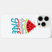 平和スライススイカフリーパレスティナ – サポート Case-Mate iPhoneケース (裏面 (横))