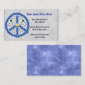 平和ダビデの星 名刺 (正面/裏面)