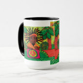 平和ドラマー マグカップ (正面左)