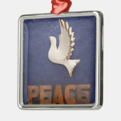 平和ハト広場オーナメント メタルオーナメント (左)