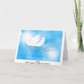 平和ハト シーズンカード (裏面)