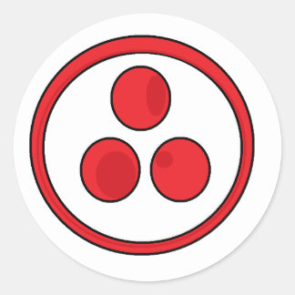 平和バナー ラウンドシール