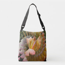 平和バラの翼…... クロスボディバッグ