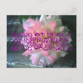 平和バラはがき ポストカード