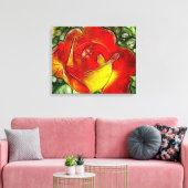 平和バラフローラキャンバスプリント キャンバスプリント (インサイチュ (リビング))