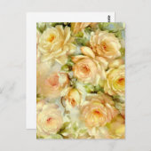 平和バラ ポストカード (正面/裏面)