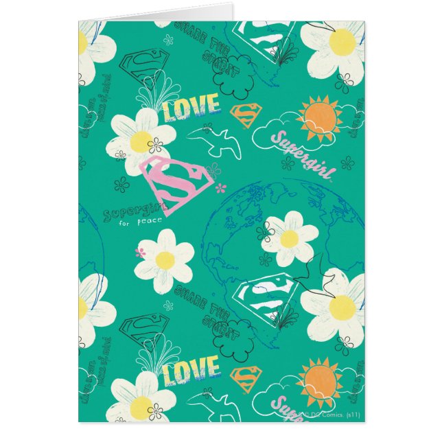 平和パターンのスーパーガール (正面)