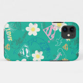 平和パターンのスーパーガール Case-Mate iPhoneケース (裏面(横))