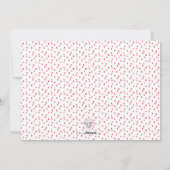 平和パーソナライズされた愛の喜びクリスマスフォトカード シーズンカード (裏面)