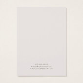 平和ビーチテーマイヤリング表示カード (裏面)