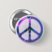 平和フラクタルボタン 缶バッジ (正面&裏面)