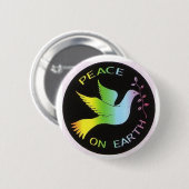平和ボタン 缶バッジ (正面&裏面)