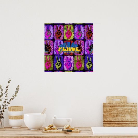 平和ポスター ポスター (キッチン)