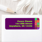 平和ポップ・アートのの兆し ラベル (インサイチュ)