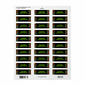 平和ポップ・アートのの兆し ラベル (フルシート)