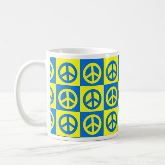 平和マグ コーヒーマグカップ (左)