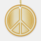 平和マンダラ セラミックオーナメント (正面)